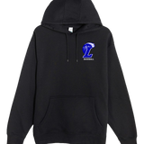 Lakeview Baseball - Black Hoodie Value - Left Chest