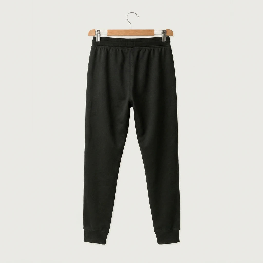 Clearbrook Gonvick High School Football (Boys) - Black Jogger - Left Leg (back)