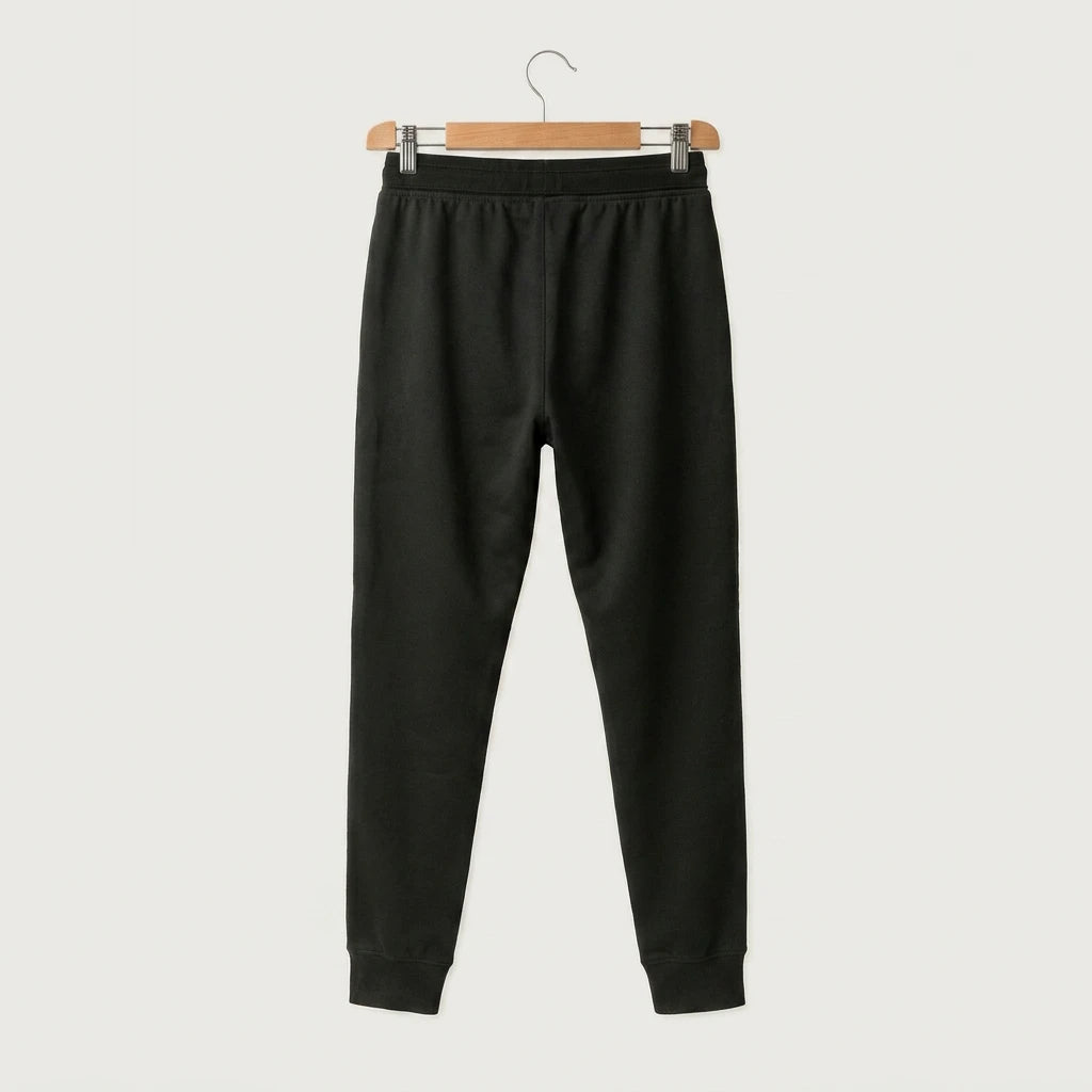 Hershey High School Volleyball Team Store - Black Jogger - Left Leg (back)