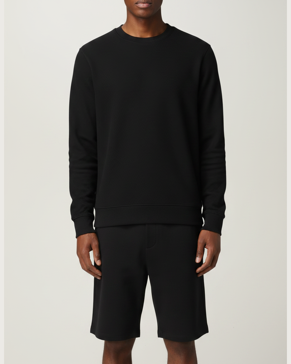 Notre Dame High School Team Store - Black Jogger - Left Leg (model)