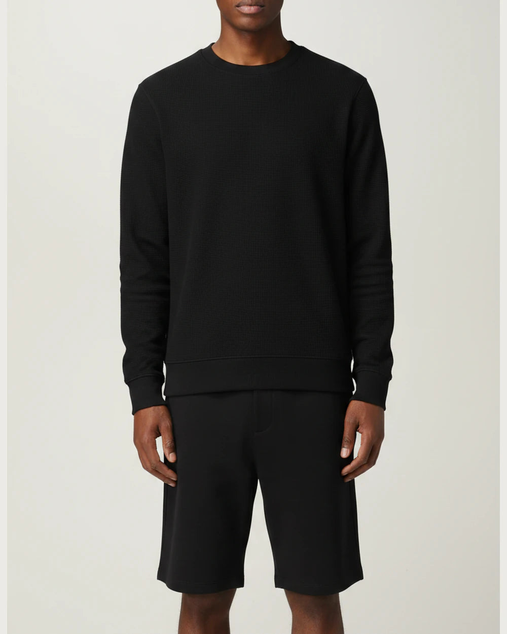 Notre Dame High School Team Store - Black Jogger - Left Leg (model)