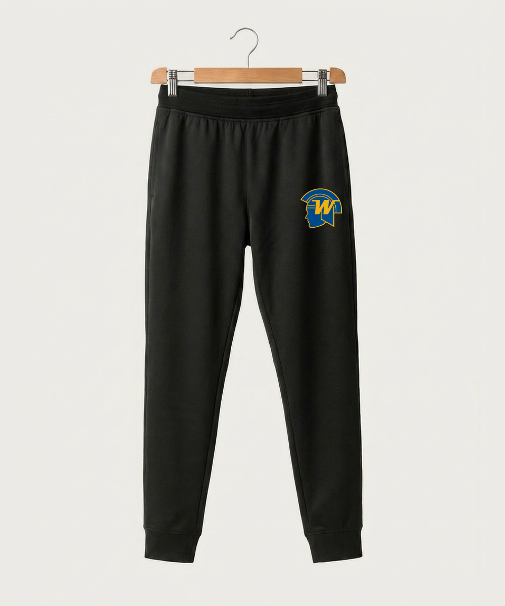 Wayzata High School Football (Boys) - Black Jogger - Left Leg