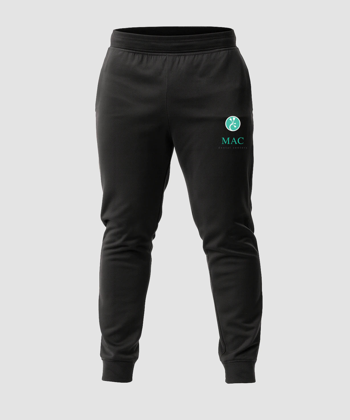 Mac Dental Business - Black Jogger - Left Leg