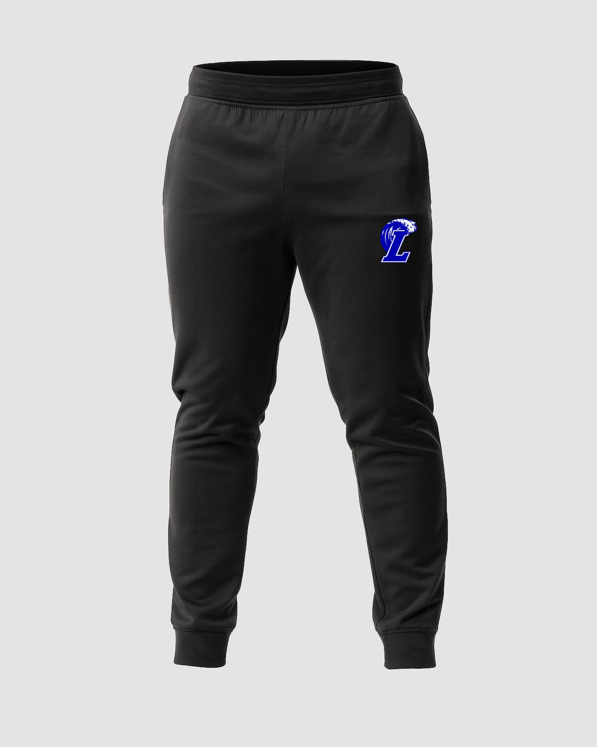 Lakeview Football - Black Jogger - Left Leg