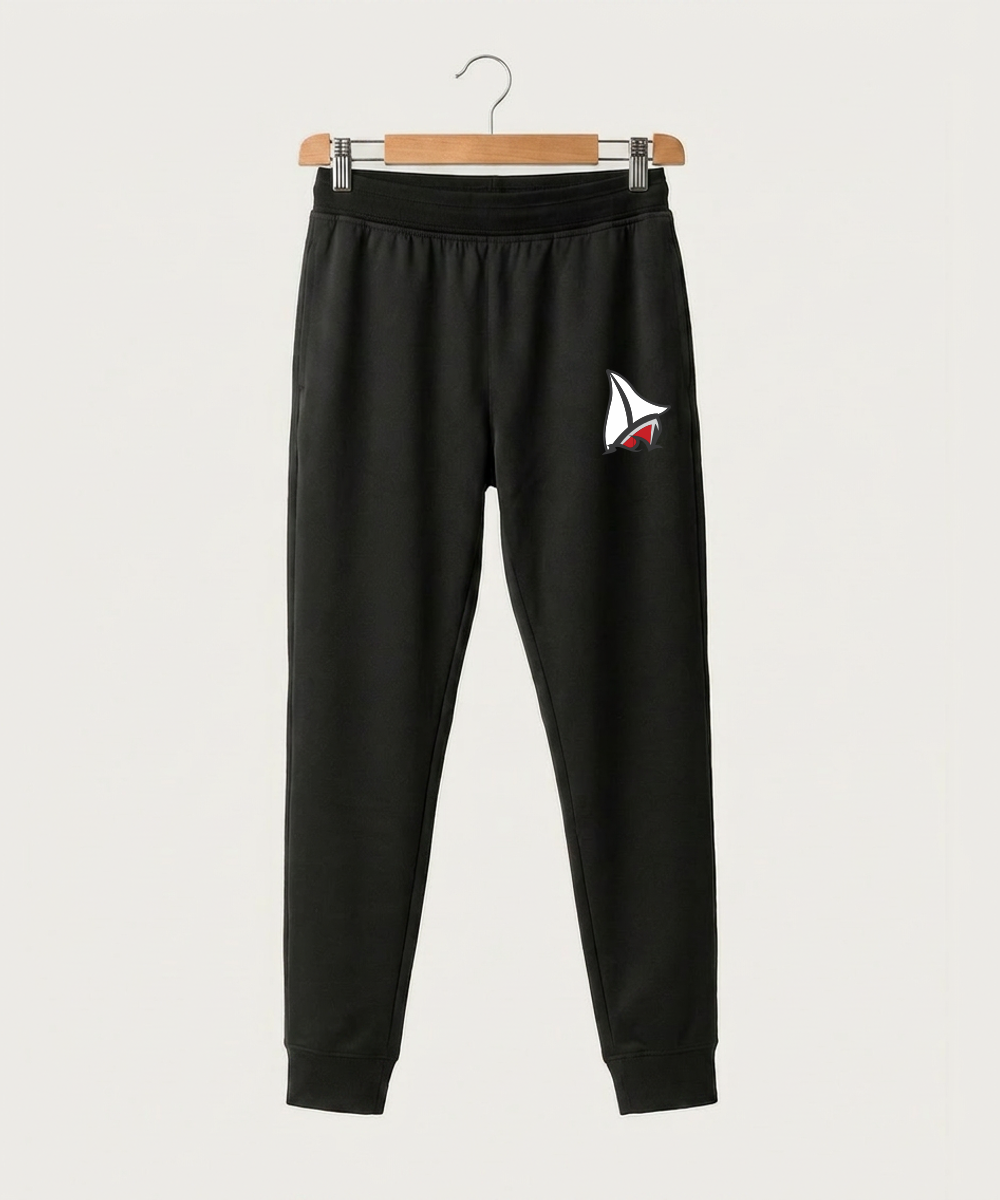 Detroit Lakes Community High School Football (Boys) - Black Jogger - Left Leg