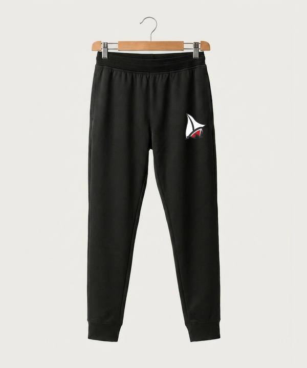 Detroit Lakes Community High School Football (Boys) - Black Jogger - Left Leg