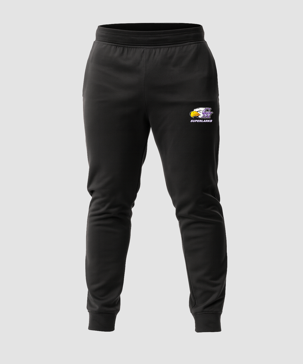 Grand Meadow Football - Black Jogger - Left Leg