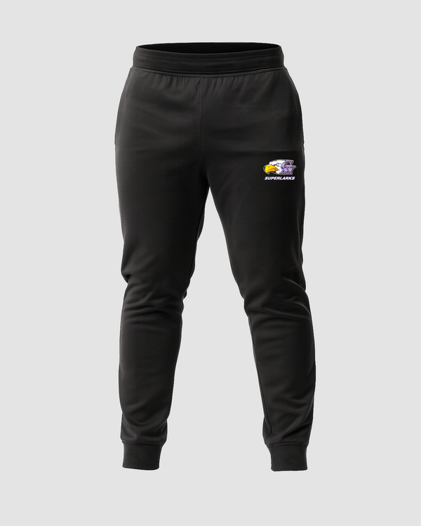 Grand Meadow Football - Black Jogger - Left Leg