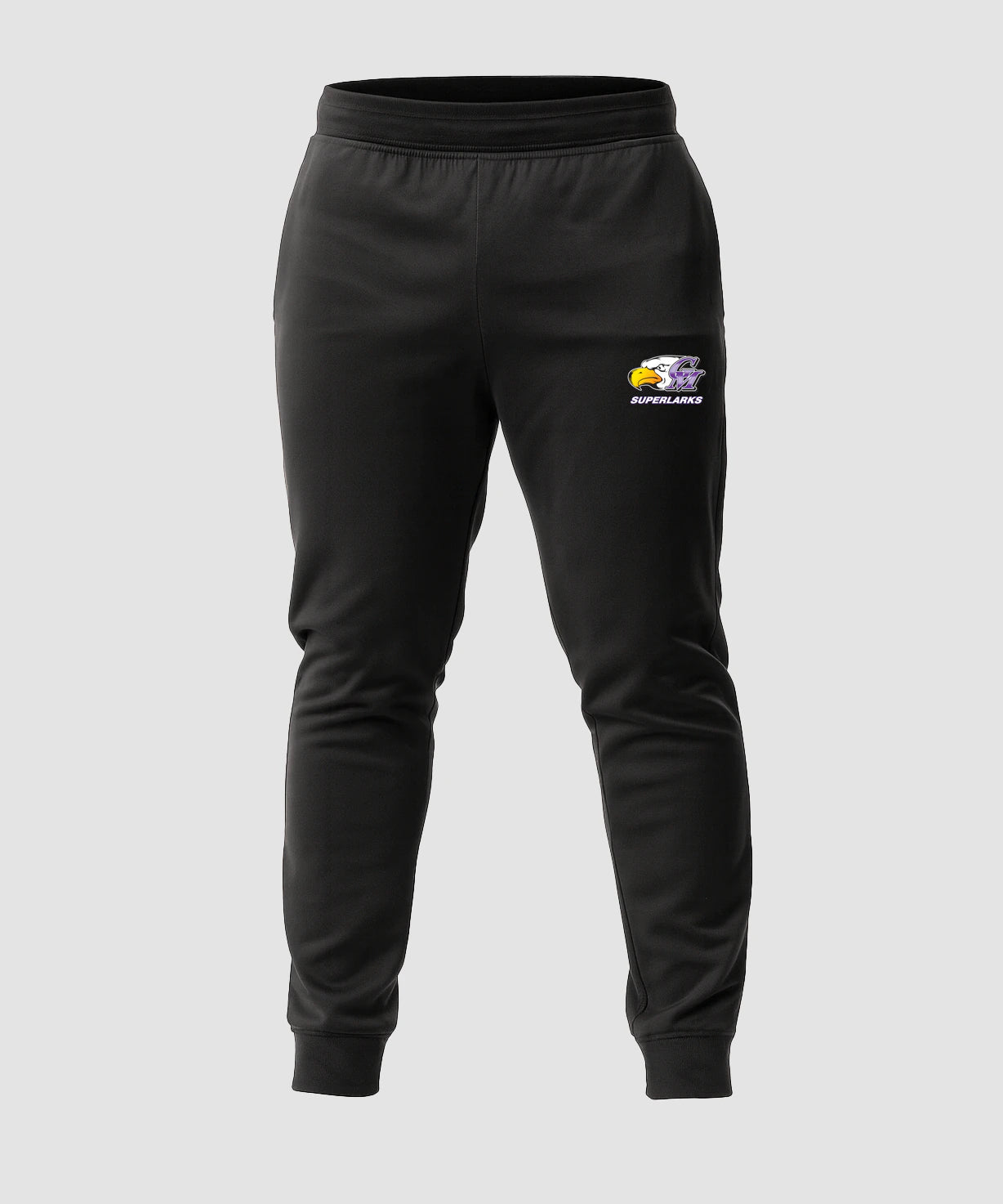 Grand Meadow Football - Black Jogger - Left Leg