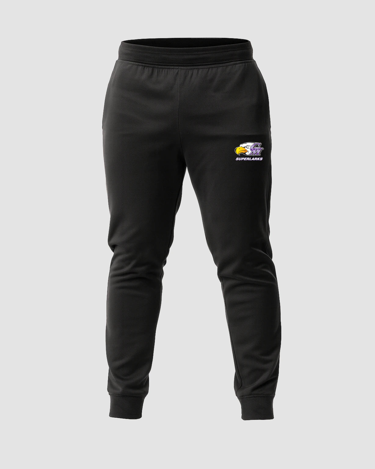 Grand Meadow Football - Black Jogger - Left Leg