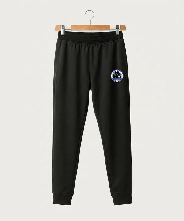 Hershey High School Volleyball Team Store - Black Jogger - Left Leg