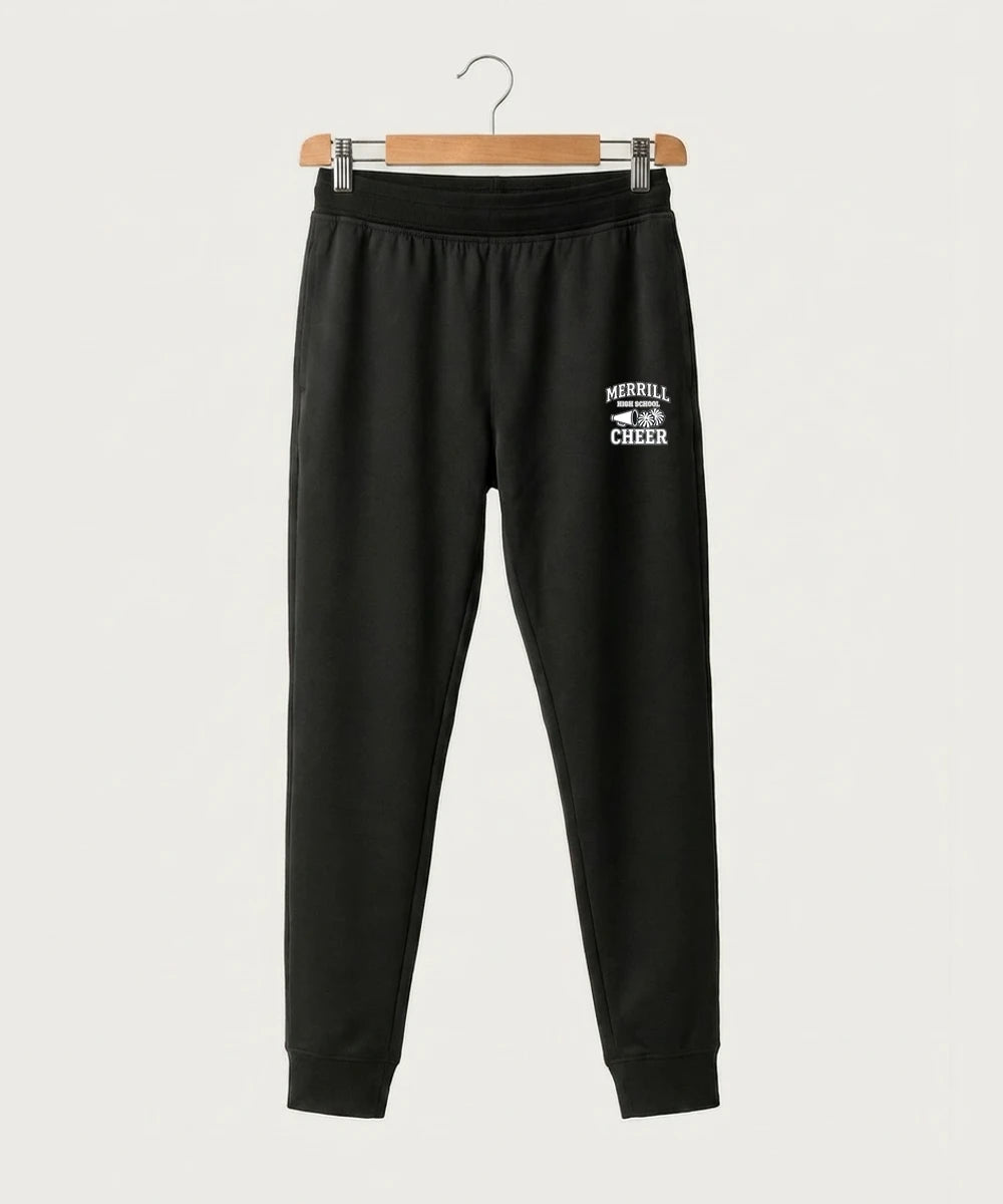 Merrill Dance and Cheer - Black Jogger - Left Leg