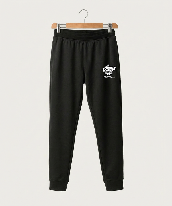 Polo HS Football general - Black Jogger - Left Leg