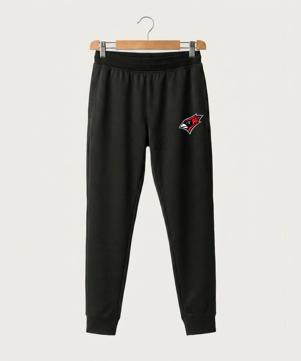 Willmar High School Athletics - Black Jogger - Left Leg