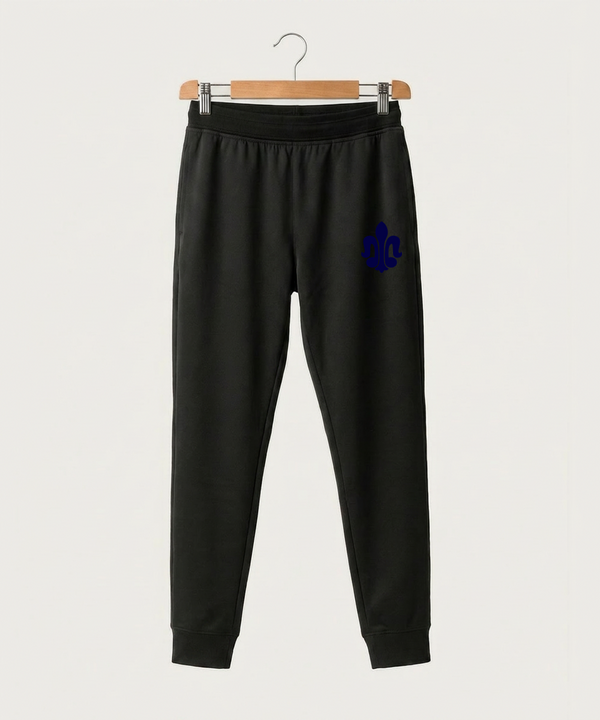 Saint Peter High School Athletics - Black Jogger - Left Leg