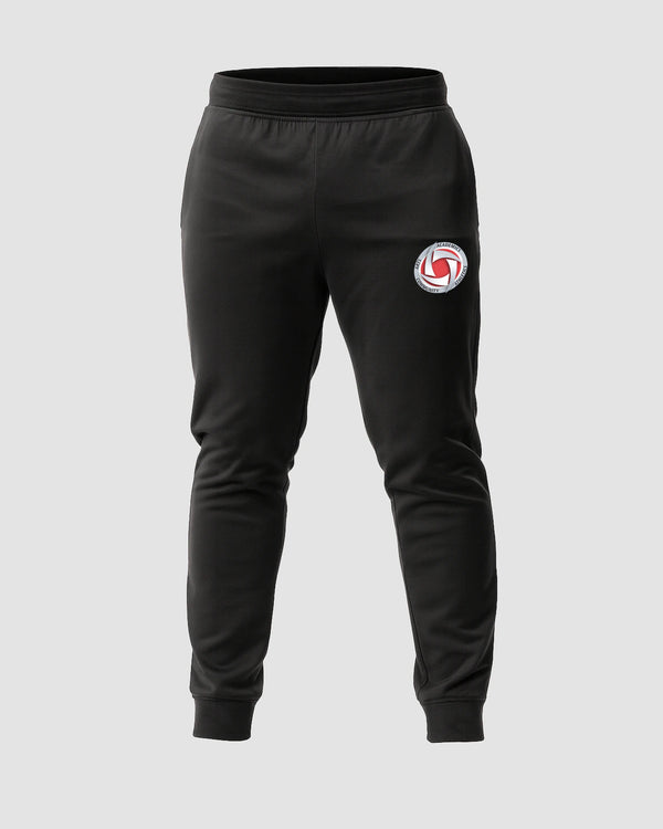 Houston Volleyball - Black Jogger - Left Leg