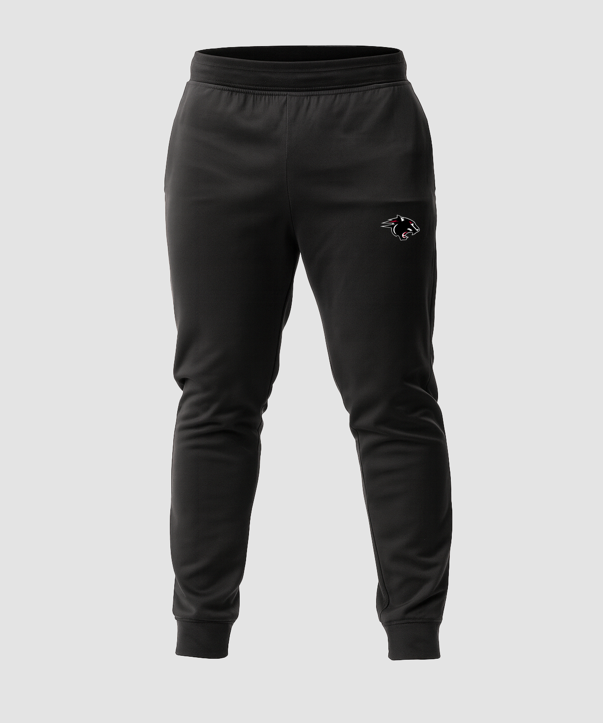 NRHEG Football - Black Jogger - Left Leg