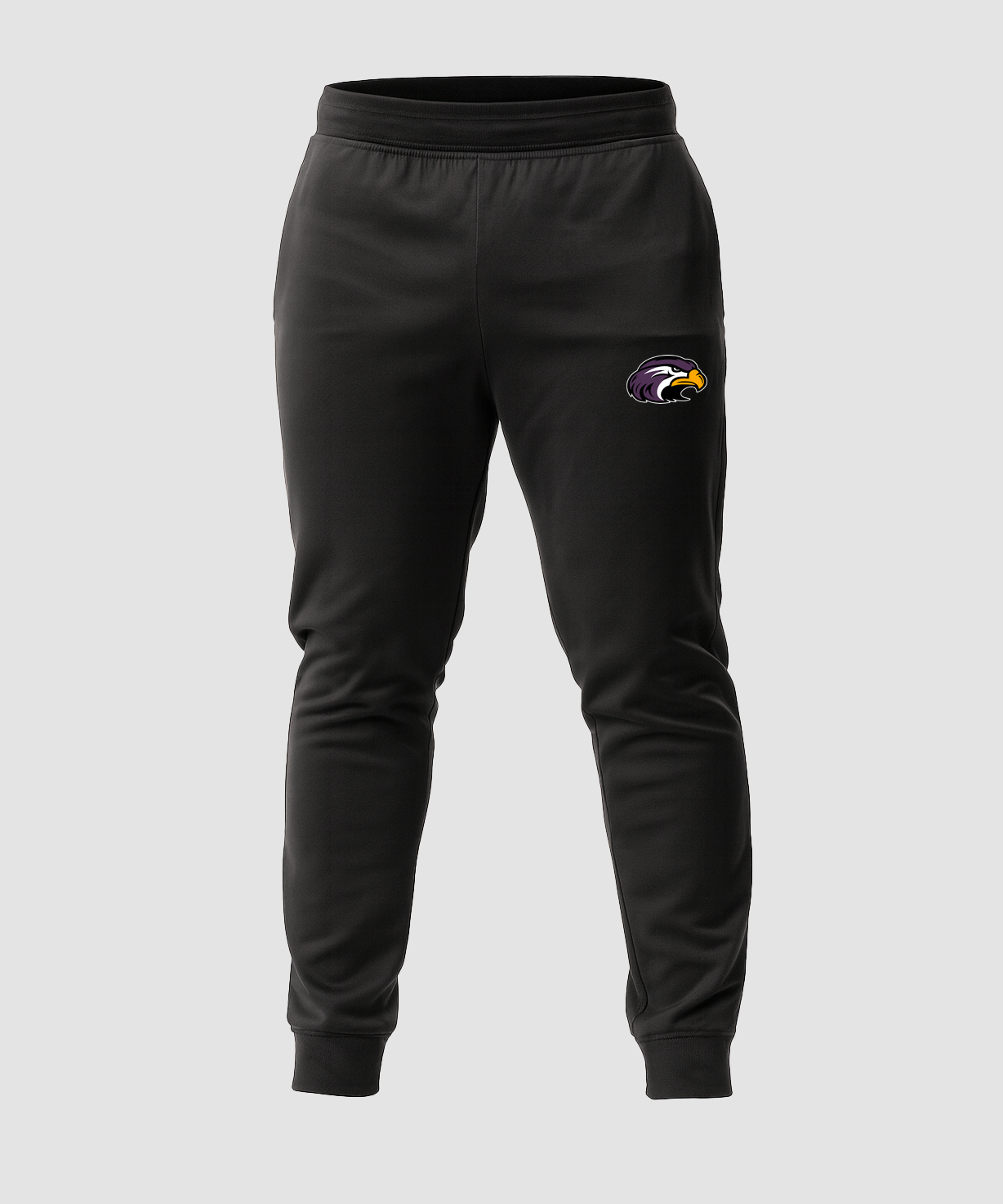 Montevideo Football - Black Jogger - Left Leg