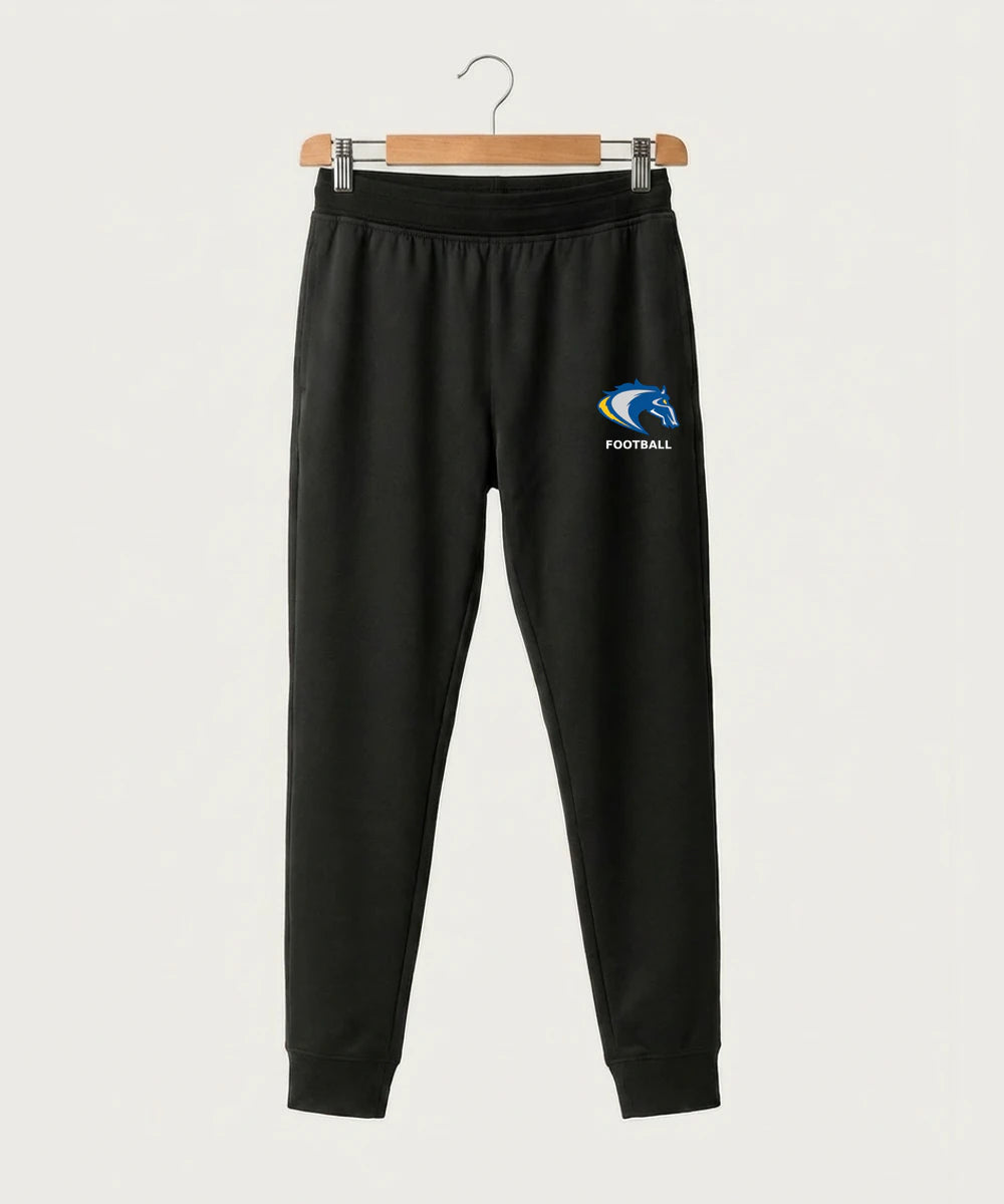 Riverside High School Football general - Black Jogger - Left Leg