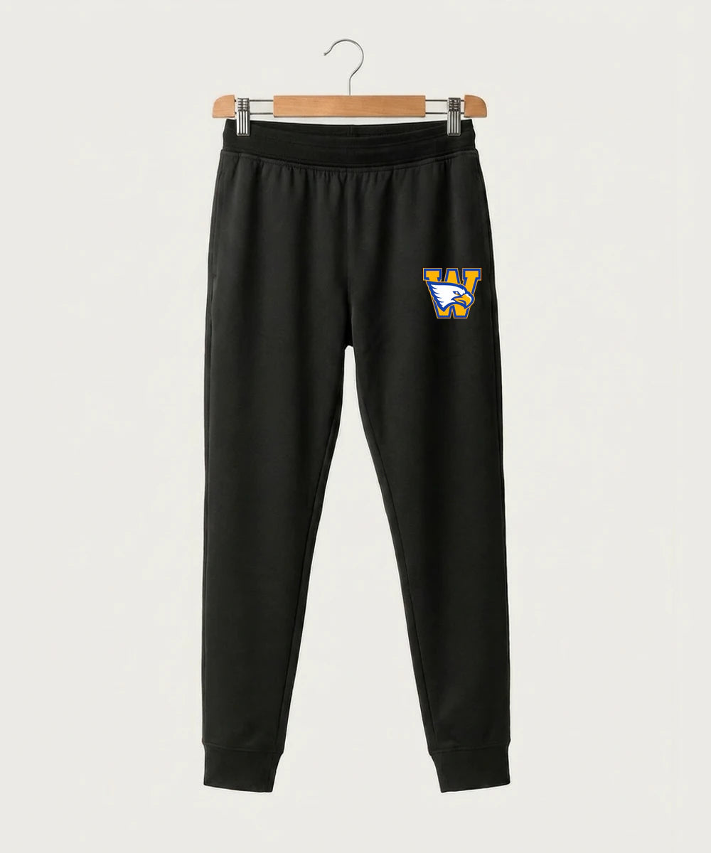 Windom Area High School Football (Boys) - Black Jogger - Left Leg
