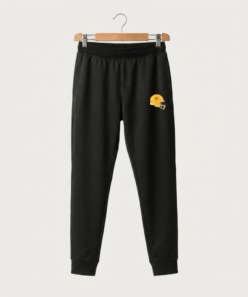 International Falls High School Football (Boys) - Black Jogger - Left Leg