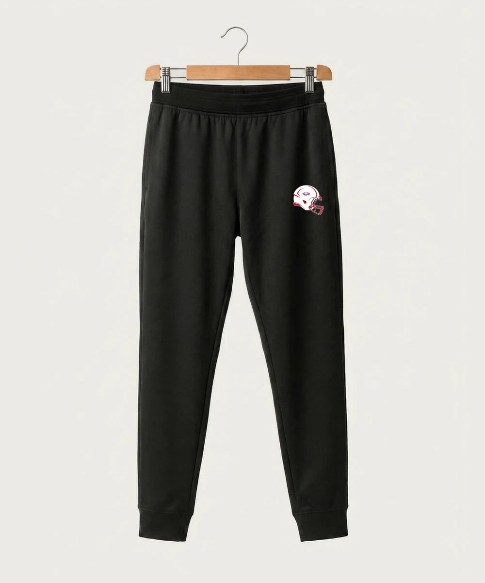 Pequot Lakes High School Football (Boys) - Black Jogger - Left Leg