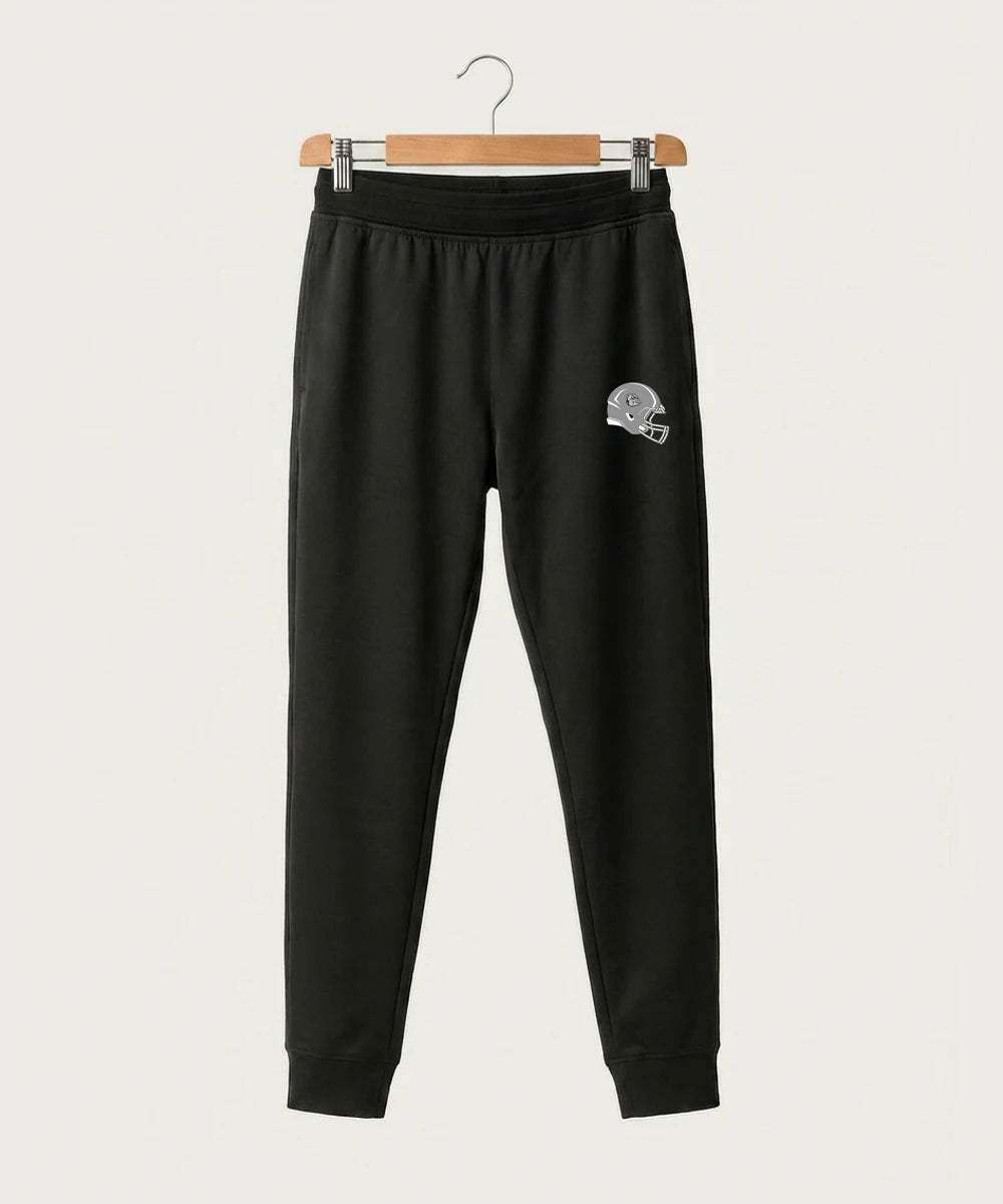 Sargent County High School Football (Boys) - Black Jogger - Left Leg