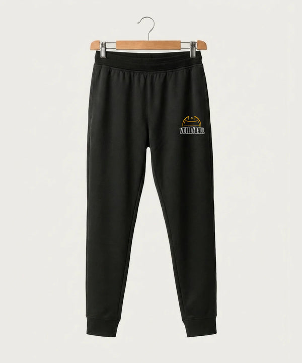 Hayfield High School Volleyball (Girls) - Black Jogger - Left Leg