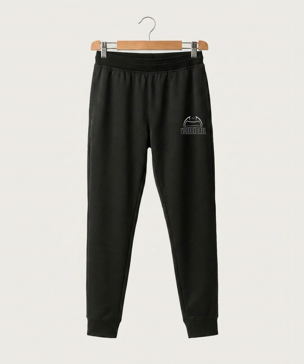Zumbrota Mazeppa High School Volleyball (Girls) - Black Jogger - Left Leg