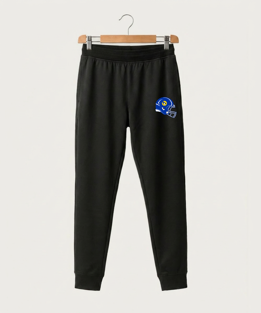 Waseca High School Football (Boys) - Black Jogger - Left Leg