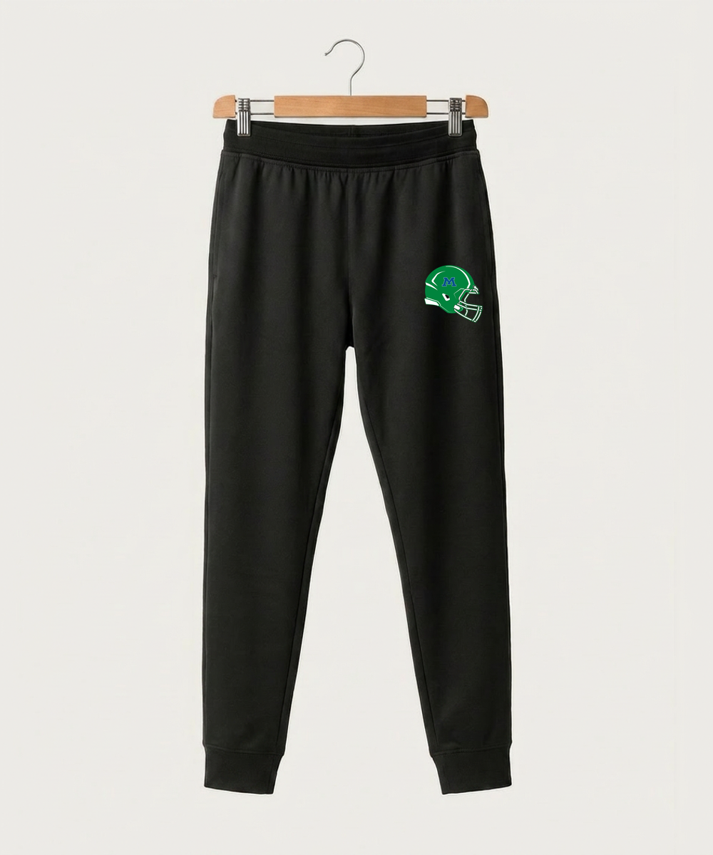 Minnewaska Area High School Football (Boys) - Black Jogger - Left Leg