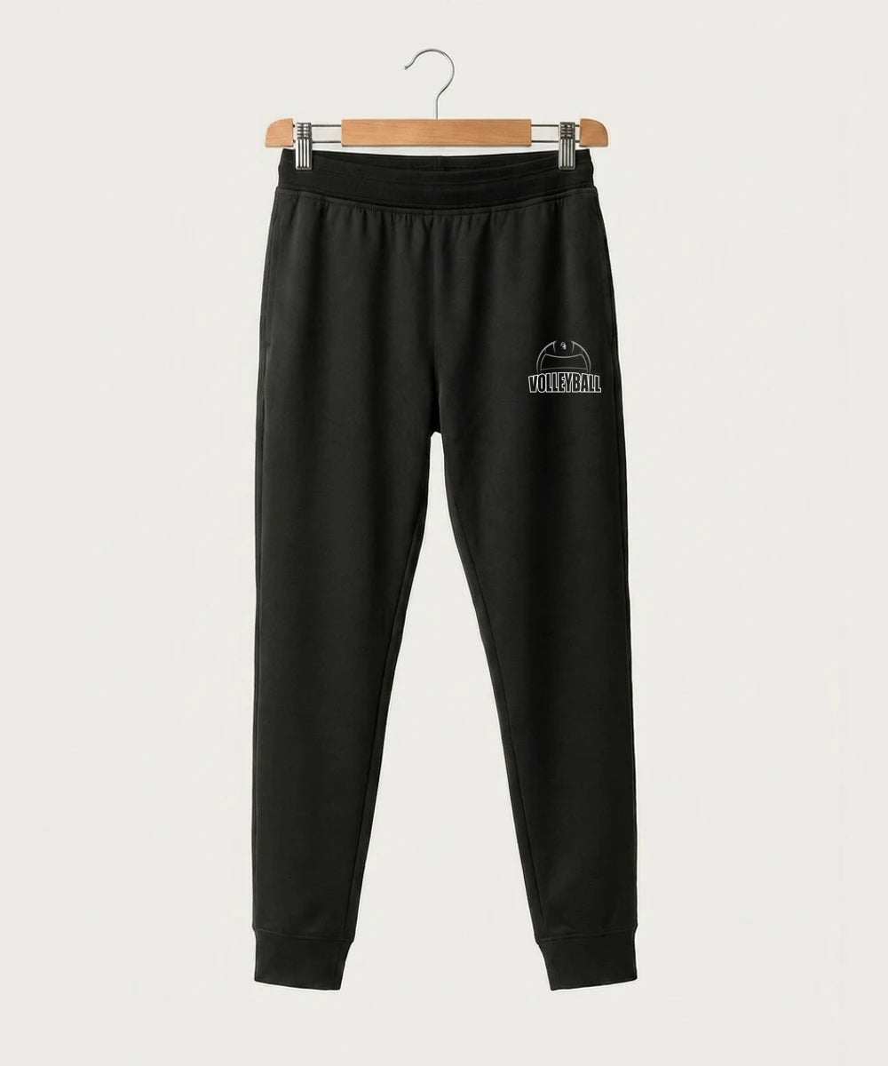 Kingsland High School Volleyball (Girls) - Black Jogger - Left Leg