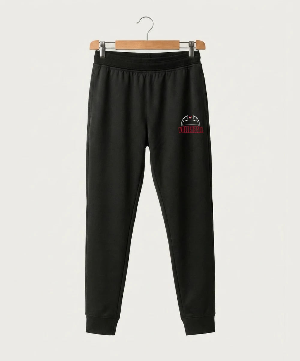 Wabasha Kellogg High School Volleyball (Girls) - Black Jogger - Left Leg