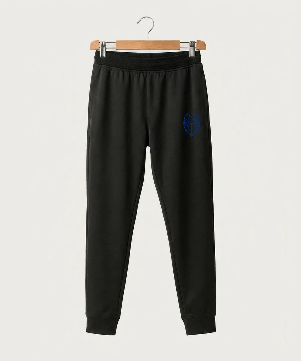 West Bend West High School Football - Black Jogger - Left Leg