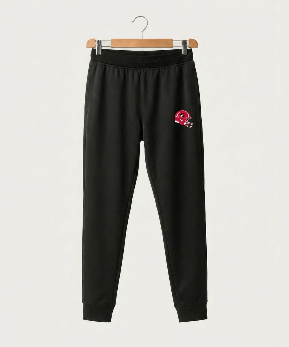 Border West Football (Boys) - Black Jogger - Left Leg