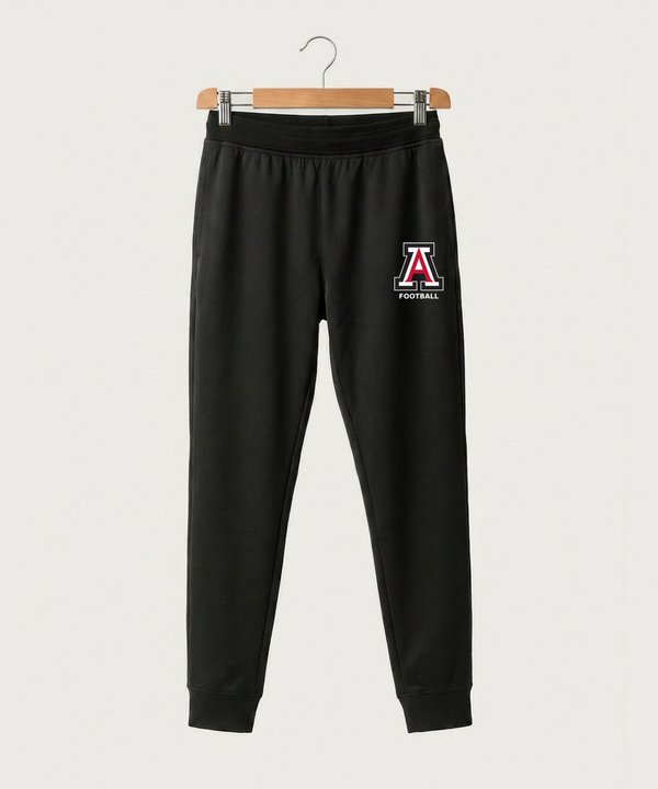 Amboy Football general - Black Jogger - Left Leg