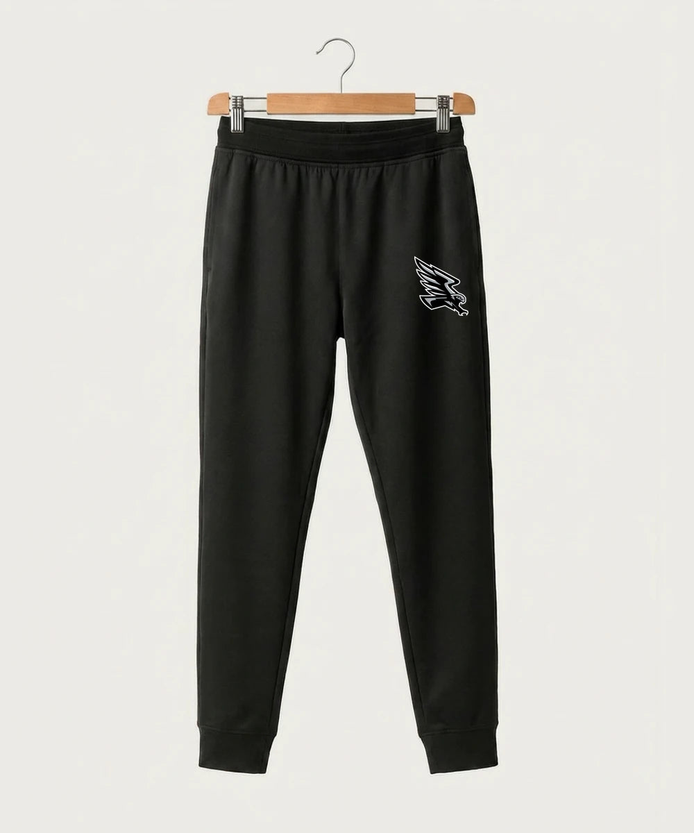 Red Rock Central High School Football (Boys) - Black Jogger - Left Leg