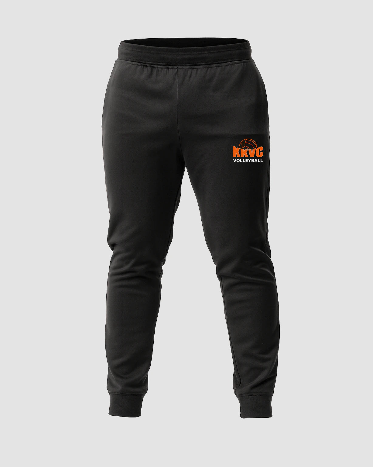 KVCC Volleyball - Black Jogger - Left Leg