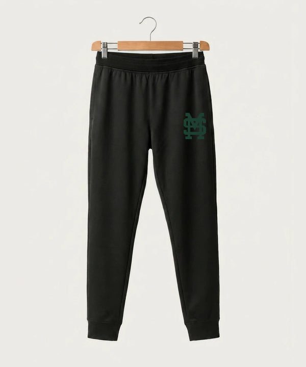 Sleepy Eye St. Mary's High School Athletics - Black Jogger - Left Leg