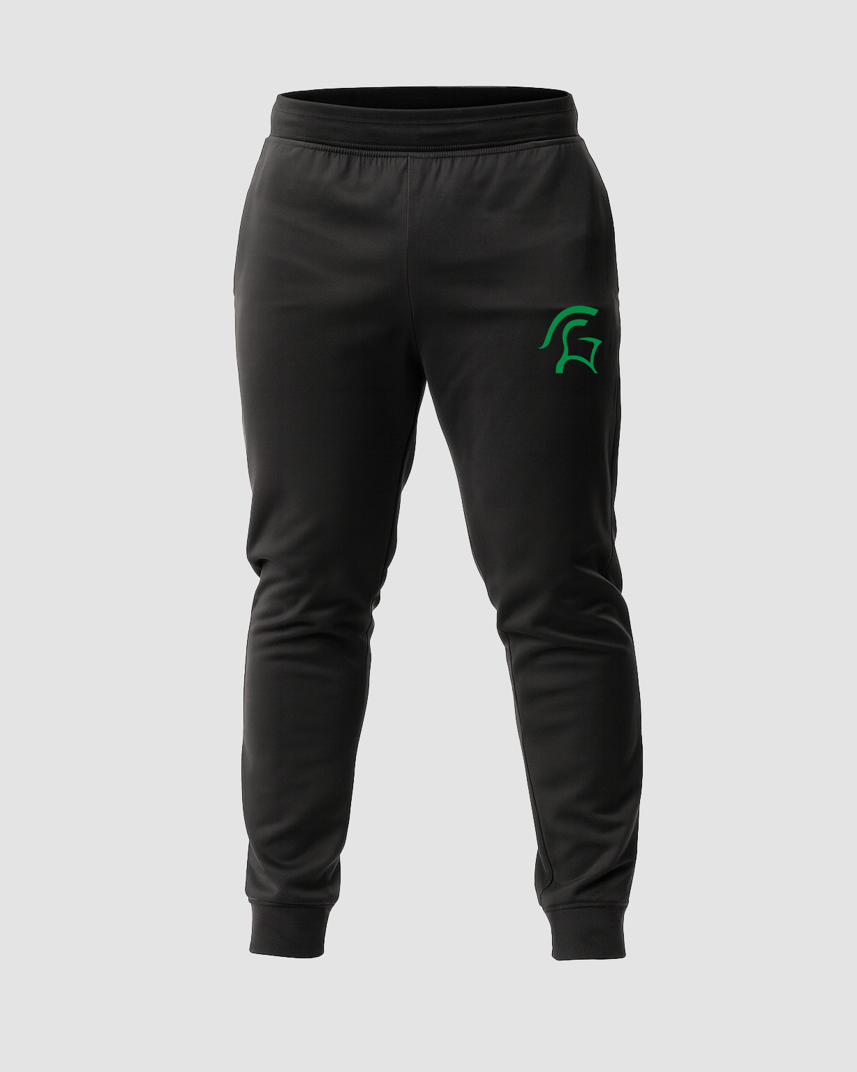La Crescent-Hokah Football - Black Jogger - Left Leg