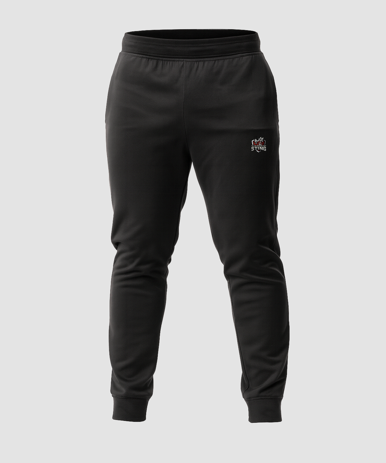 Yellow Medicine East Athletics - Black Jogger - Left Leg