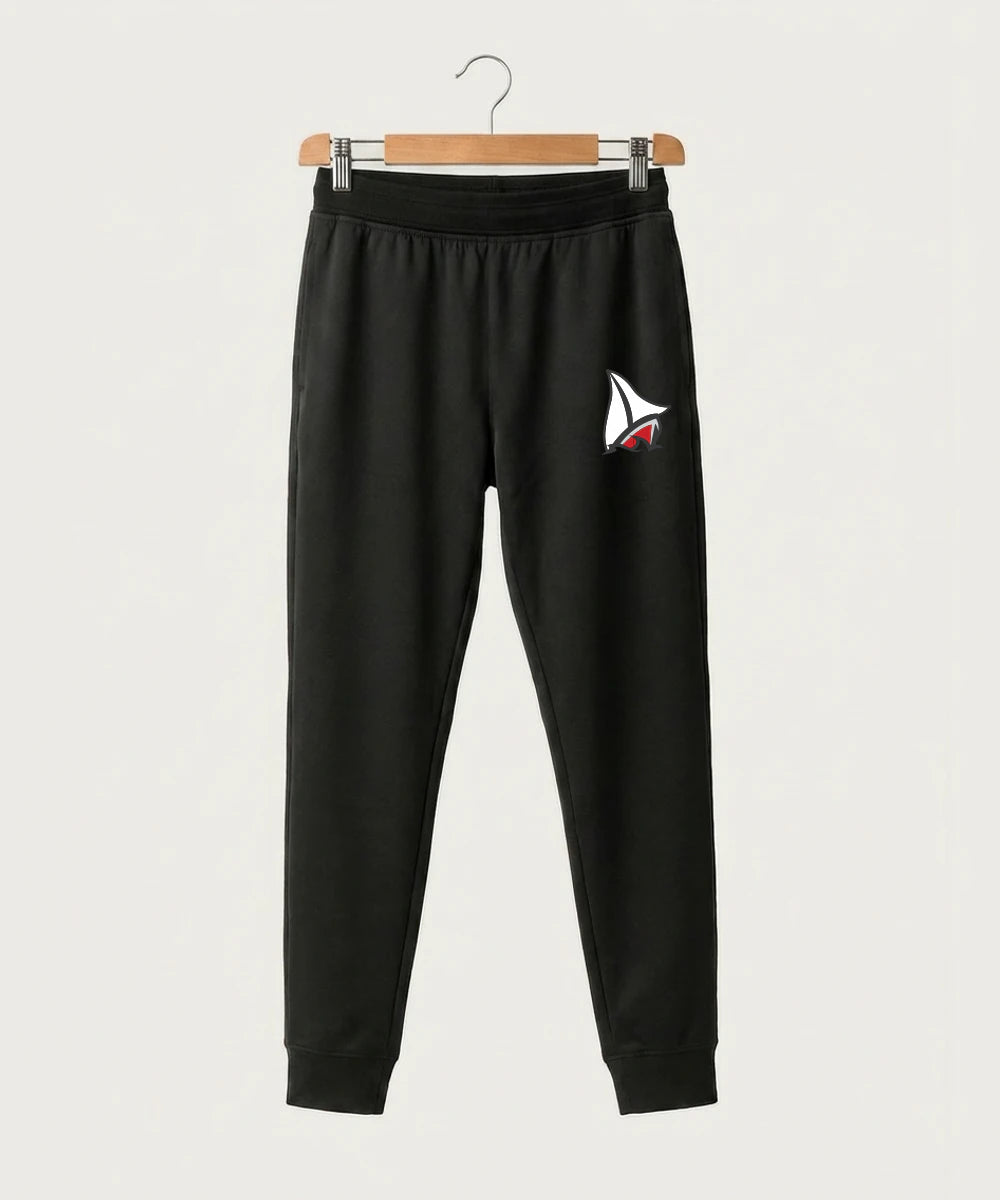 Detroit Lakes Community High School Football (Boys) - Black Jogger - Left Leg