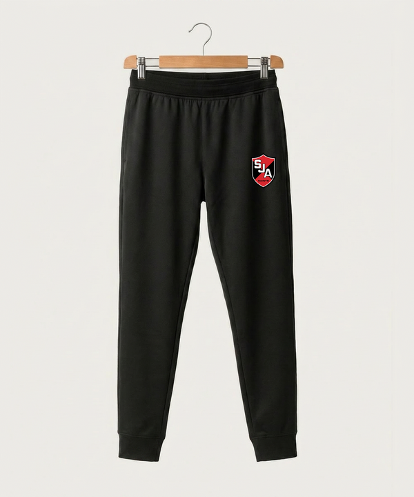 Saint James High School Football (Boys) - Black Jogger - Left Leg