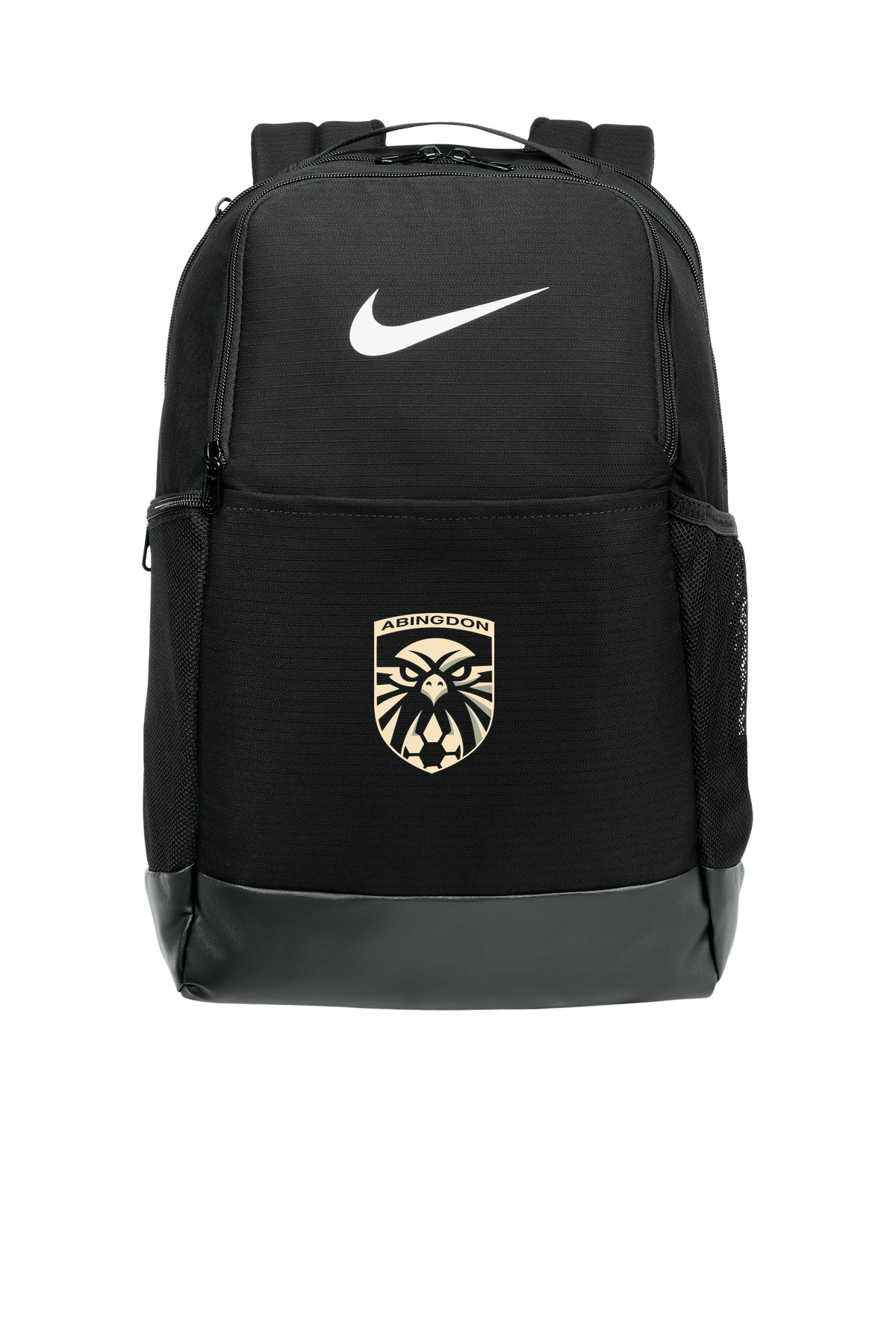 Abingdon High School soccer_boys - Black Nike Brasilia Medium Backpack NKDH7709