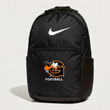 Giltner High School Football - Black Nike Brasilia Medium Backpack NKDH7709