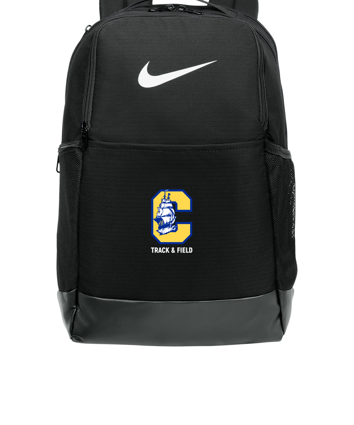 Clearview High School track_field - Black Nike Brasilia Medium Backpack NKDH7709