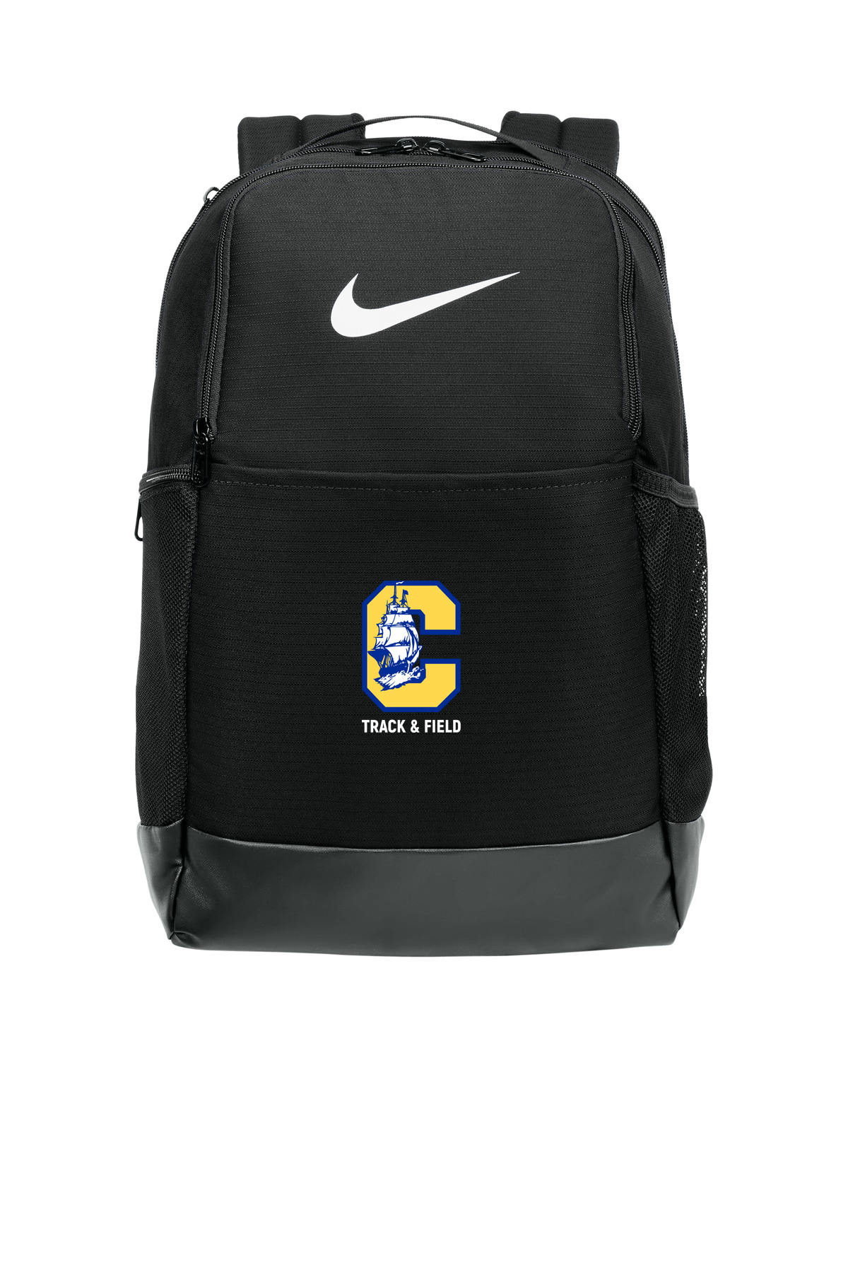 Clearview High School track_field - Black Nike Brasilia Medium Backpack NKDH7709