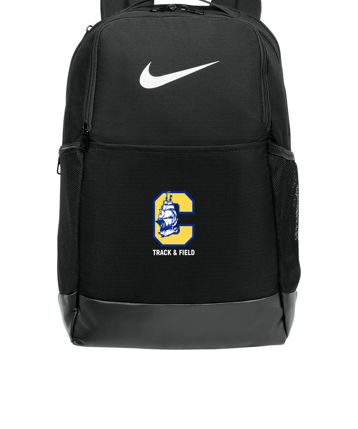 Clearview High School track_field - Black Nike Brasilia Medium Backpack NKDH7709