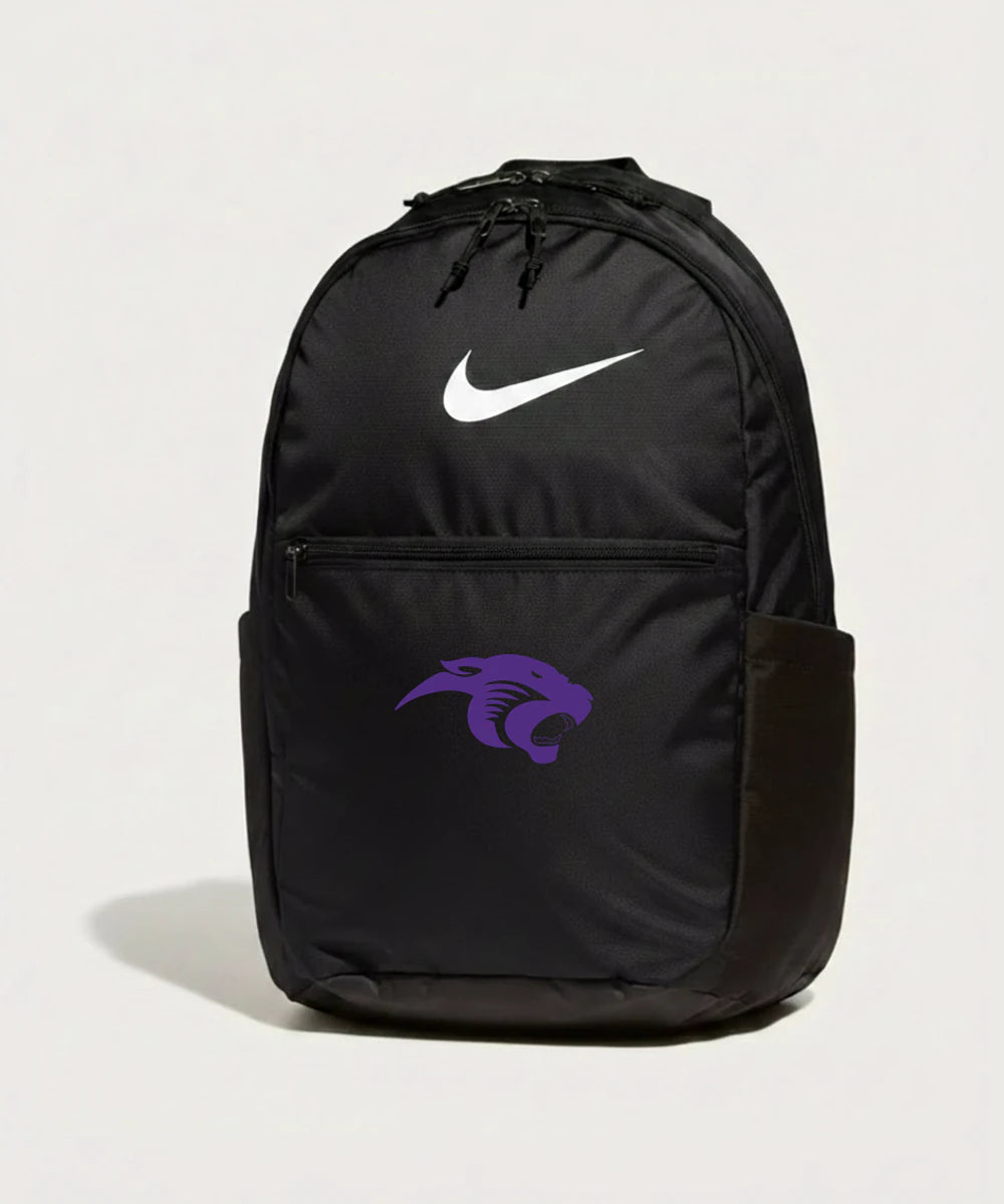 Glencoe Silver Lake High School Athletics - Black Nike Brasilia Medium Backpack NKDH7709