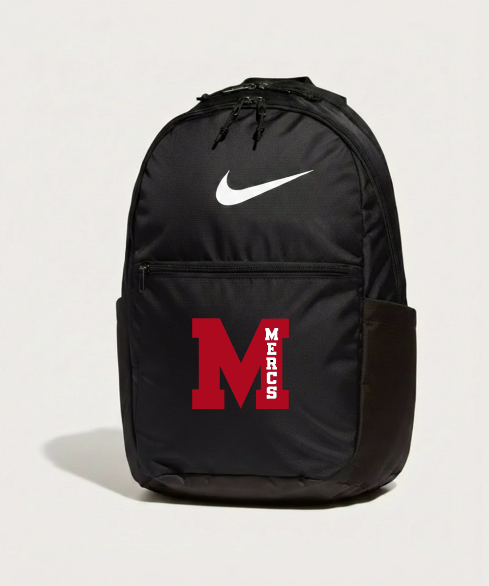 Mcgregor High School Volleyball (Girls) - Black Nike Brasilia Medium Backpack NKDH7709